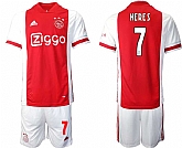 2020-21 AFC Ajax 7 NERES Home Soccer Jersey,baseball caps,new era cap wholesale,wholesale hats